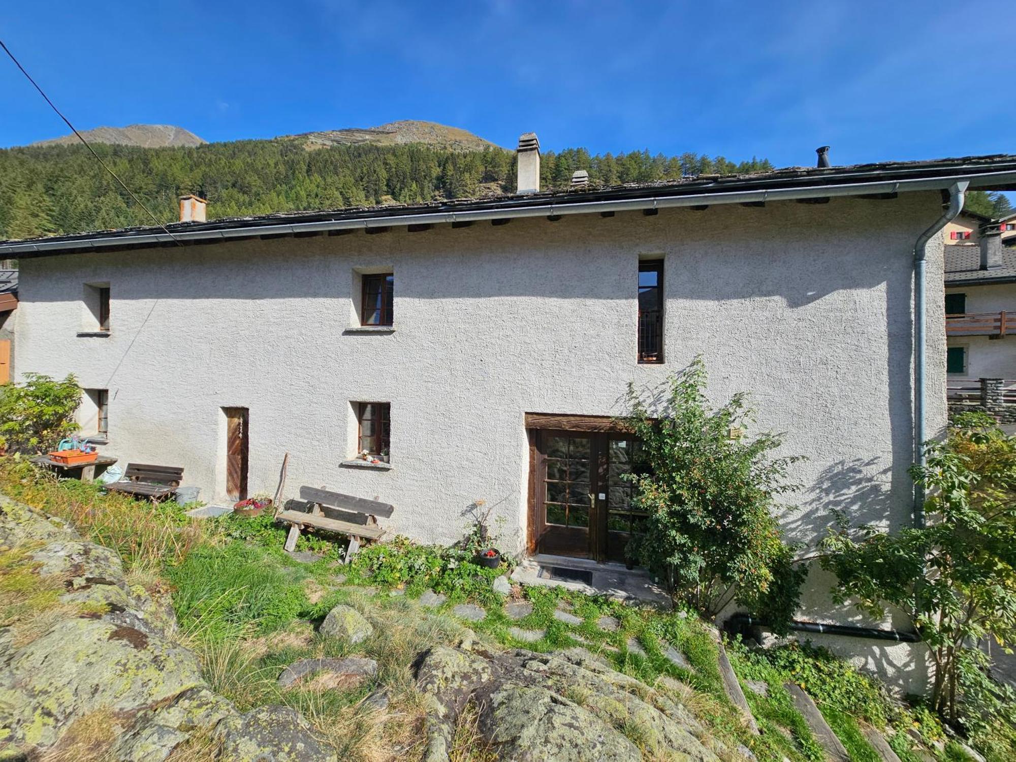 Bourg-Saint-Pierre : Le Cachet D'Antan Apartment Exterior foto
